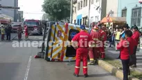 Se supo que dos mujeres y un varón se encontraban en la camioneta / Foto: americanoticias.pe