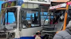 Lince: Bus del Corredor Azul choca con otro vehículo