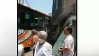 Lince accidente. / Video: Canal N