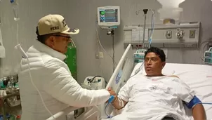 Coronel Juan Carlos Montúfar está fuera de peligro tras resultar herido en balacera en la Vía Expresa. Foto: Mininter / Video: América Noticias