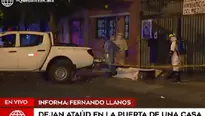 Lince: Dejan ataúd en la puerta de una vivienda. Video: América