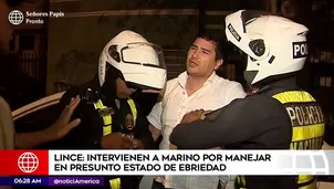 Marino fue detenido en Lince.