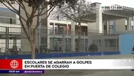 Lince: Escolares golpearon y arrastraron a compañero en puerta de colegio