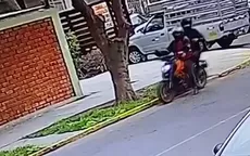 Lince: ladrón robó moto estacionada en menos de un minuto - Noticias de lince