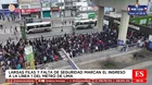 Línea 1 del Metro de Lima: colas, robos y falta de seguridad