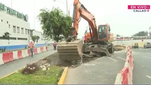 Línea 4 del Metro: Hoy inicia desvío vehicular por obras en Faucett. Foto: Andina / Video: Canal N