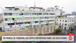 Listas de candidatos para elecciones 2026 en marzo. Foto y video: América Noticias