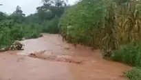 Lluvias en Chanchamayo / Fuente: Canal N