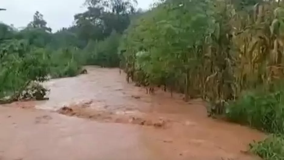 Lluvias en Chanchamayo / Fuente: Canal N