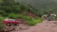 Lluvias bloquean ingreso al Vraem desde Chanchamayo