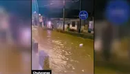 Las lluvias en Chulucanas generan alerta roja y severos aniegos