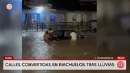 Lluvias en Piura: Calles inundadas y familias quedan aisladas