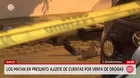 Lo asesinan en su auto en Surco por disputa de droga