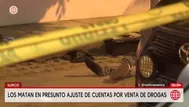 Lo asesinan en su auto en Surco por disputa de droga