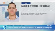 "El Loco Moreau" y su violenta caída tras fuga de penal
