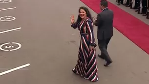 El look de los pol&iacute;ticos en Fiestas Patrias. Foto: captura de video Canal N.