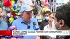 López Aliaga: Donde hay corrupción está Urresti"