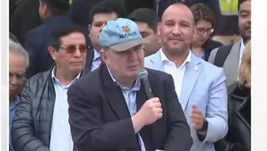López Aliaga exhorta a Boluarte a retirar al Perú de la Corte IDH. Video: Canal N