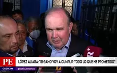 López Aliaga: Si gano voy a cumplir todo lo que he prometido - Noticias de kalimba