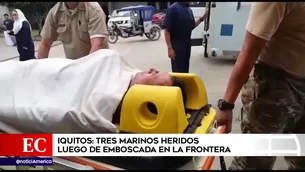 La Marina de Guerra condenó esta agresión. Foto: captura de TV