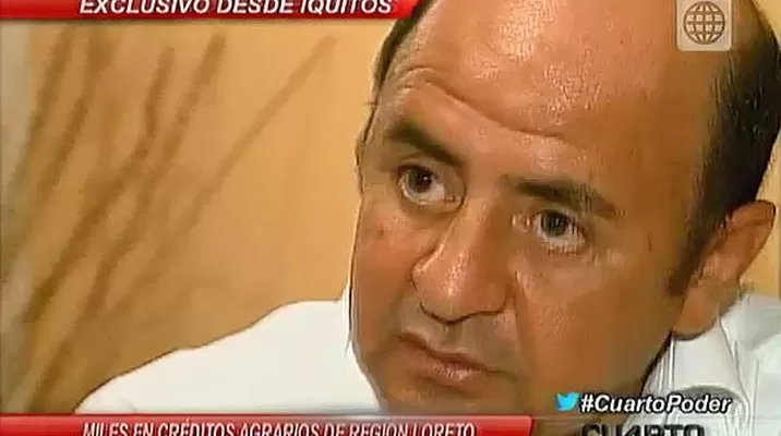 Loreto: denuncian al presidente regional por conceder créditos a través de empresas informales