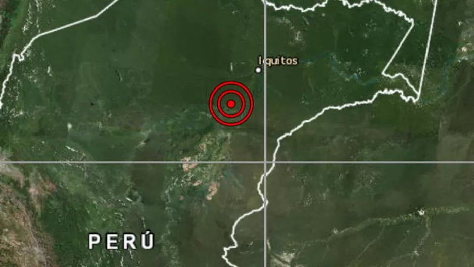 Sismo en Loreto. América Noticias