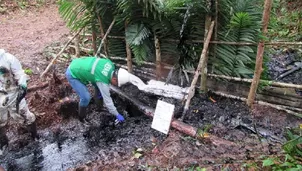 Los derrames se produjeron el jueves y viernes últimos cerca a la comunidad nativa Los Jardines / Imagen referencial