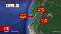 Sismos en Tumbes. Améica Noticias