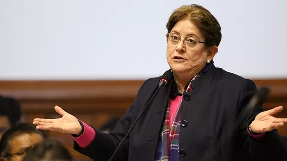 Lourdes Alcorta, congresista de Fuerza Popular. Foto: Andina