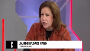 Lourdes Flores: El fraude lo perpetraron las localidades, los señores Cerrón y compañía en el afán de tomar el poder. Video: Cuarto Poder