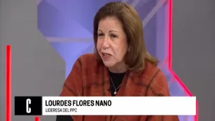 Lourdes Flores: El fraude lo perpetraron las localidades, los señores Cerrón y compañía en el afán de tomar el poder. Video: Cuarto Poder