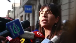 Giuliana Loza, abogada de Keiko Fujimori. Foto: ANDINA