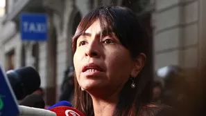 Giulliana Loza, abogada de Keiko Fujimori. Foto: Andina