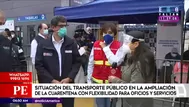 Lozada: “El pase vehicular tiene vigencia hasta el 30 de junio”