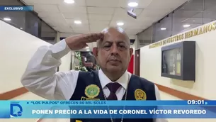 El coronel Víctor Revoredo se encuentra enfrentando el avance de la delincuencia en Trujillo / Fuente: Domingo al Día