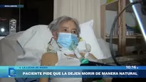 María Benito padece de ELA desde hace 10 años y pide a la justicia peruana una muerte digna - Foto y video: América Noticias 