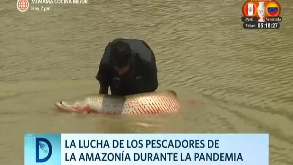 La lucha de los pescadores de la Amazonia durante la pandemia / Domingo al Día