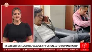 Lucinda Vásquez: Exasesor Edward Rengifo defiende su acción