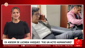 Exasesor de Lucinda Vásquez. América Noticias