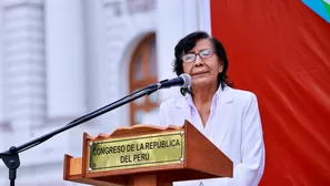 Lucinda Vásquez. Foto: Congreso / Video: Canal N