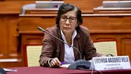 Lucinda Vásquez se salva de sanción por votos en Comisión de Ética