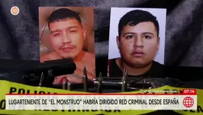 Lugarteniente de "El Monstruo" habría dirigido red criminal desde España. Foto y video: AN