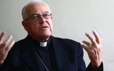 Bambarén: Es un exceso que arzobispo de Arequipa pida por quién no votar - Noticias de rio-chillon