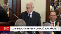 Homenaje a Luis Bedoya Reyes. Foto: América Noticias