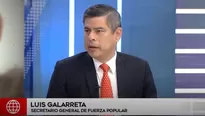 Luis Galarreta. Foto-Video: América Noticias