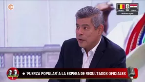 Luis Galarreta asegura que Fuerza Popular buscará un gabinete convocante y descarta confrontación. Video: América Multimedia