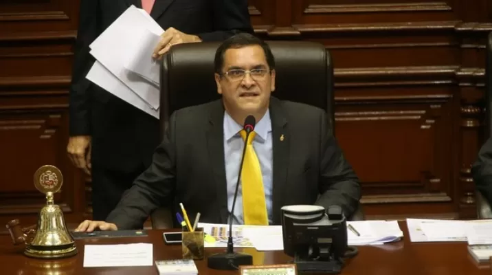 Luis Iberico, presidente del Congreso. Foto: Andina Luis Iberico, presidente del Congreso. Foto: Andina