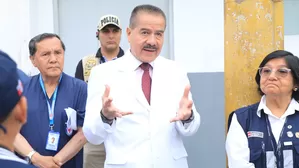 Luis Quiroz descarta contagio masivo de tosferina y anuncia 80% de vacunación infantil. Foto: Minsa. Video: Canal N