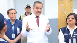 Luis Quiroz descarta contagio masivo de tosferina y anuncia 80% de vacunación infantil. Foto: Minsa. Video: Canal N