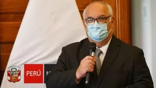 El viceministro de Salud estuvo presente en el envío de un contingente de profesionales a Piura / Foto: Archivo El Comercio